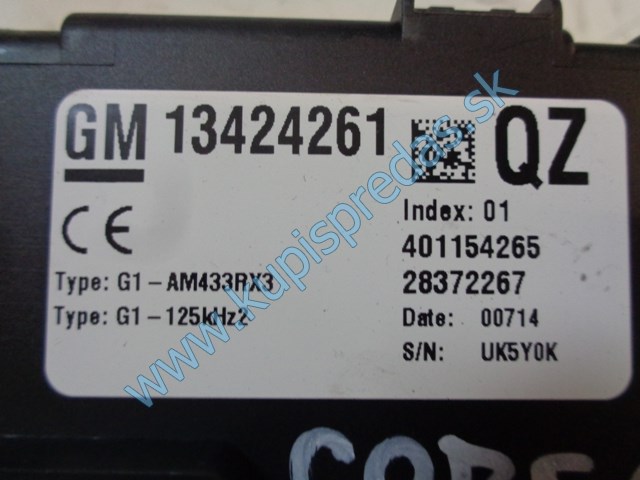 štartovací set na opel corsu D 1,0i, 55598089